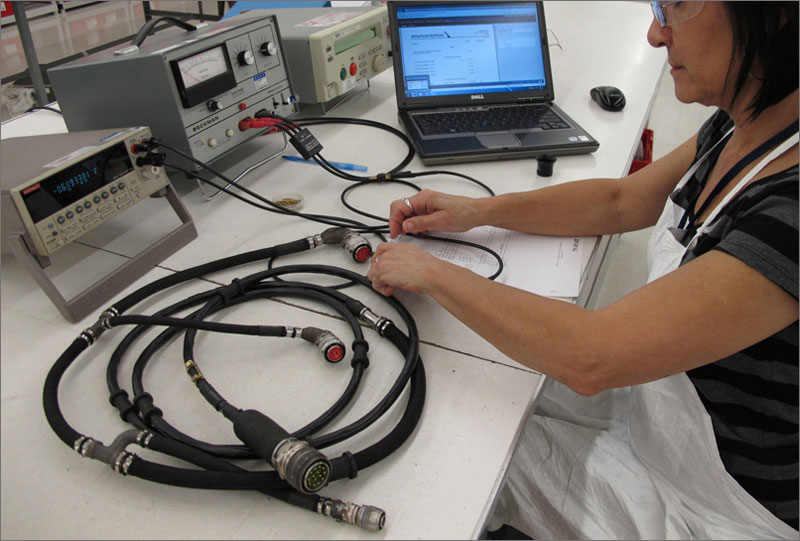 wire harness check and test
